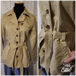 Like New Levi's Jean's short trench jacket